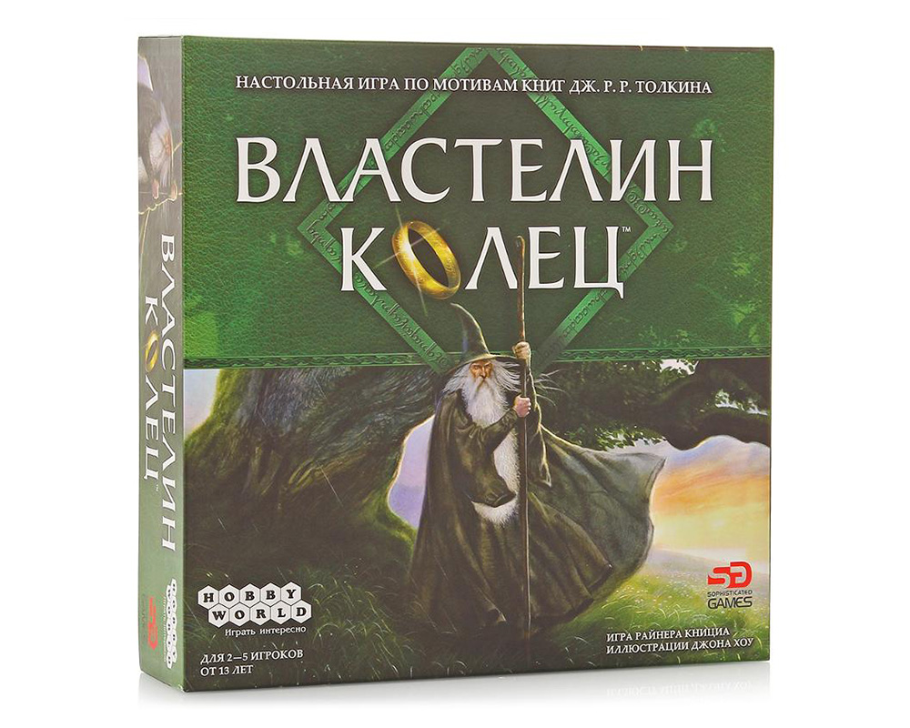 Настольная игра Властелин колец купить в в магазине Знаем Играем по  выгодной цене. Описание, правила, отзывы