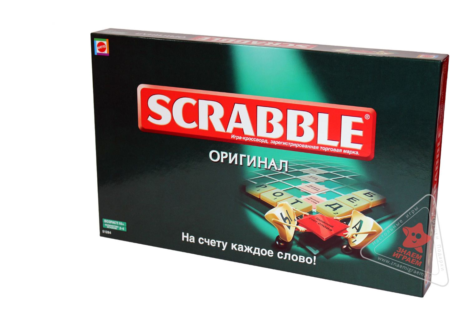 Настольная игра Скраббл (Scrabble) купить в в магазине Знаем Играем по  выгодной цене. Описание, правила, отзывы