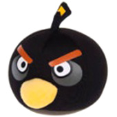 Фотография Подушка-антистресс Angry Birds (черная) [=city]