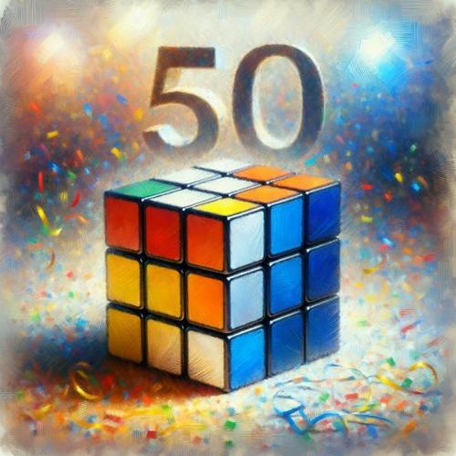 Кубик Рубика празднует золотой юбилей: 50 лет вращения к успеху!