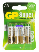 Фотография Батарейка  GP Super, AA 4 шт. [=city]