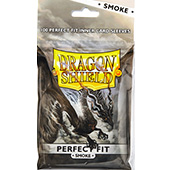 Фотография Протекторы Dragon Shield Smoke Perfect Fit 63x88мм (100 шт.) [=city]
